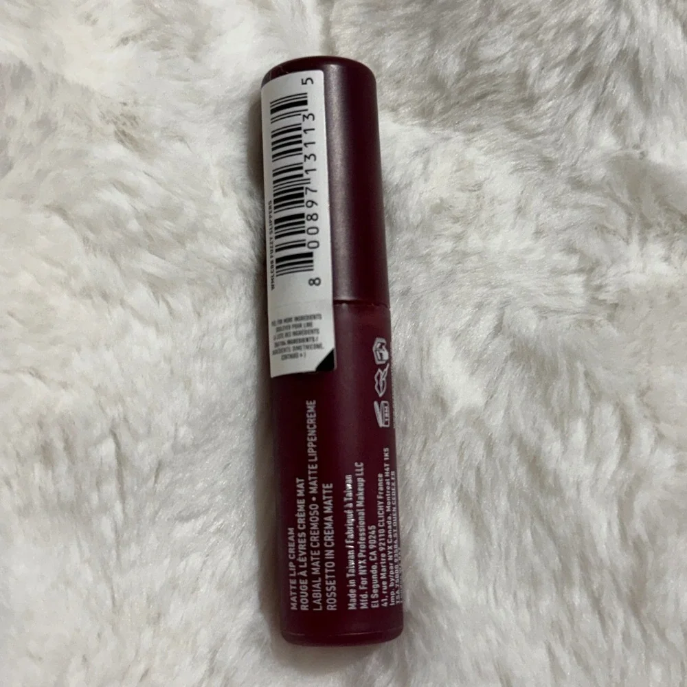 NYX Smooth Whip Matte Lip Cream‎ - 08 Fuzzy Slippers - Vegan Liquid Lipstick 4mL